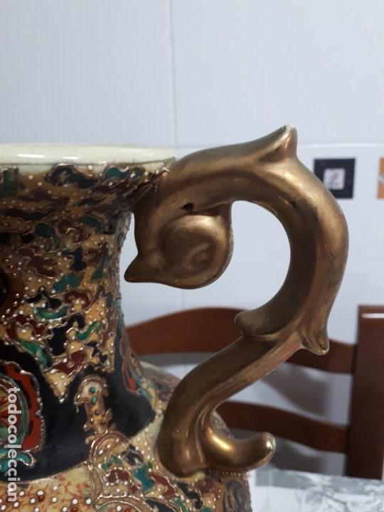 Antig&uuml;edades: antiguo jarron satsuma - Foto 3