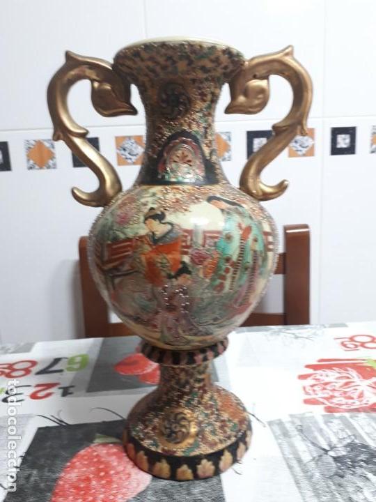 Antig&uuml;edades: antiguo jarron satsuma - Foto 1