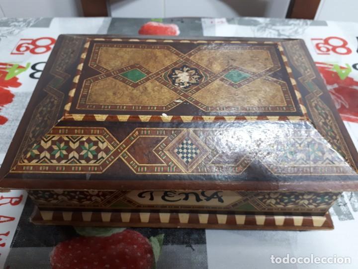 Antig&uuml;edades: antigua caja granadina - Foto 2