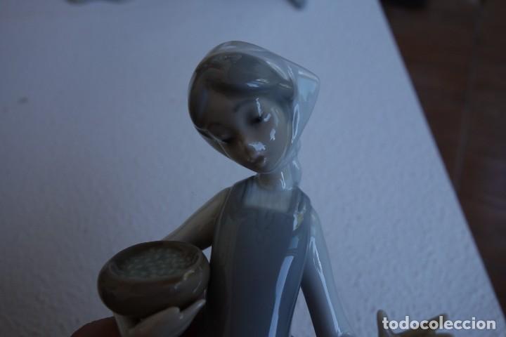 Antig&uuml;edades: Alimento a mi pato de Lladro. - Foto 5