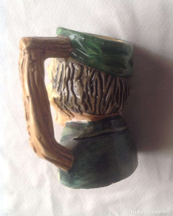 Antig&uuml;edades: JARRA BUSTO Y CARA, PINTADA A MANO - Foto 10