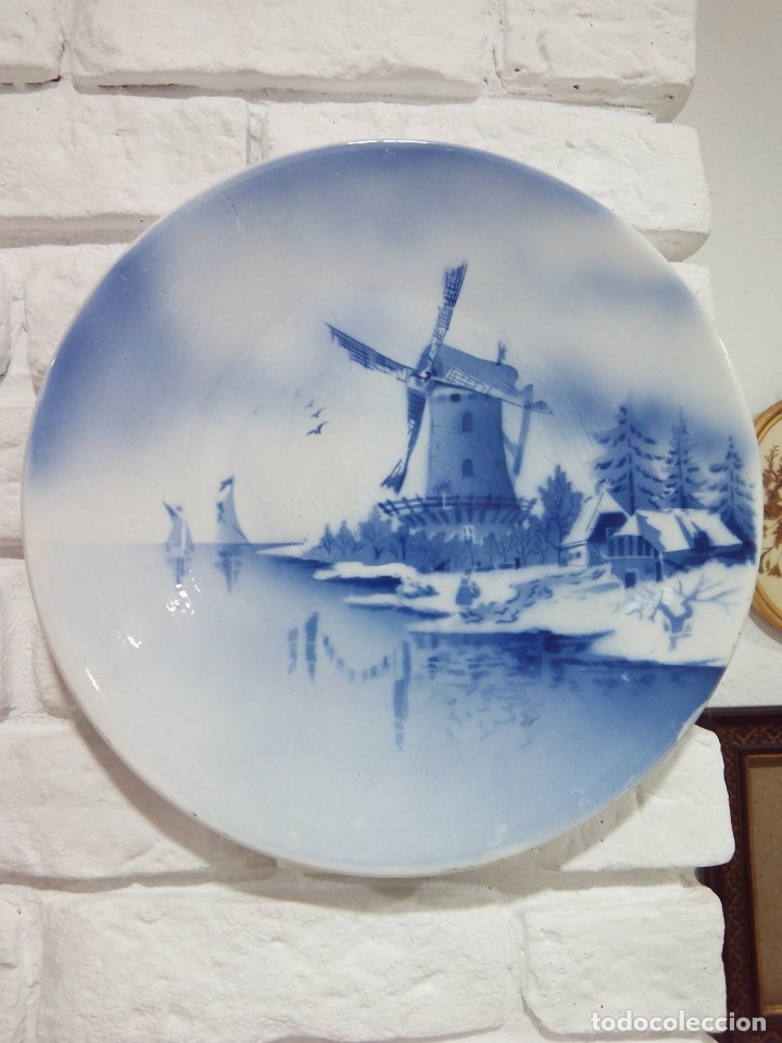Antig&uuml;edades: PLATO DECORATIVO. SIN SELLO - Foto 2