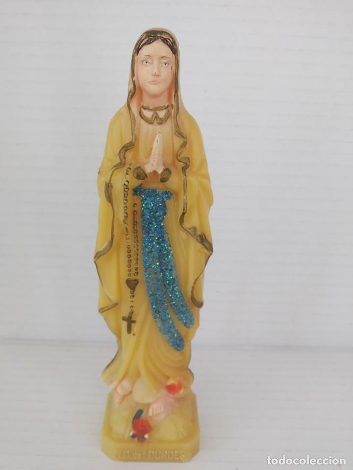 Antig&uuml;edades: VIRGEN LOURDES PASTA - Foto 1