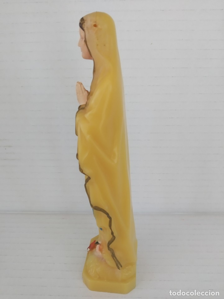 Antig&uuml;edades: VIRGEN LOURDES PASTA - Foto 2