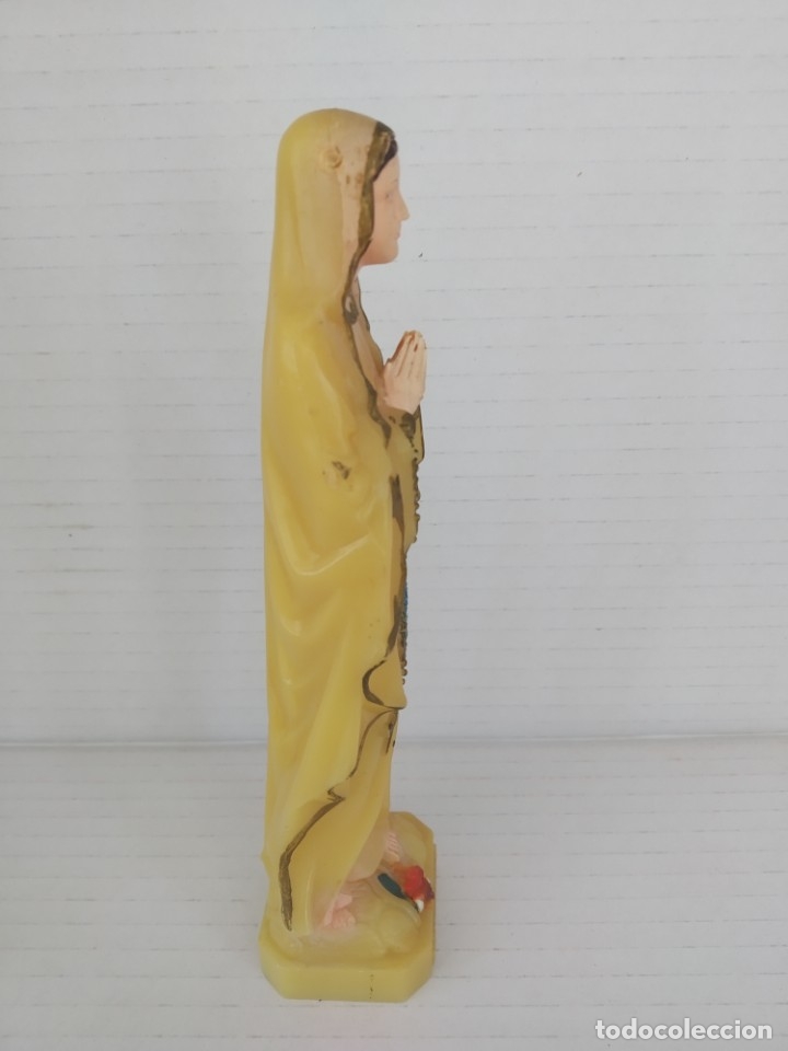 Antig&uuml;edades: VIRGEN LOURDES PASTA - Foto 4