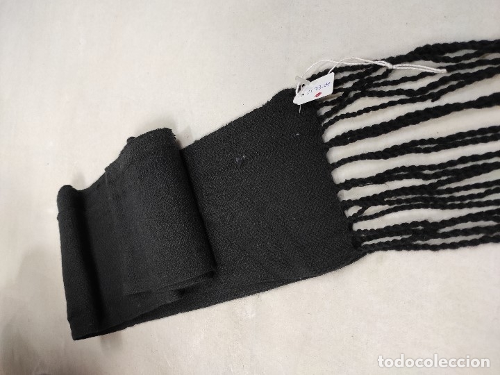 Antig&uuml;edades: Faja de algod&oacute;n negra, para ni&ntilde;o - Foto 5