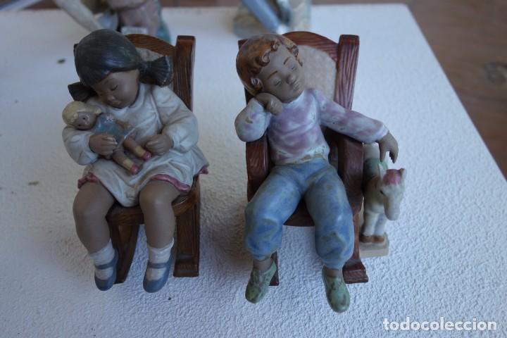 Antig&uuml;edades: Dormiditos en la mecedora de LLADR&Oacute; en perfecto estado - Foto 1