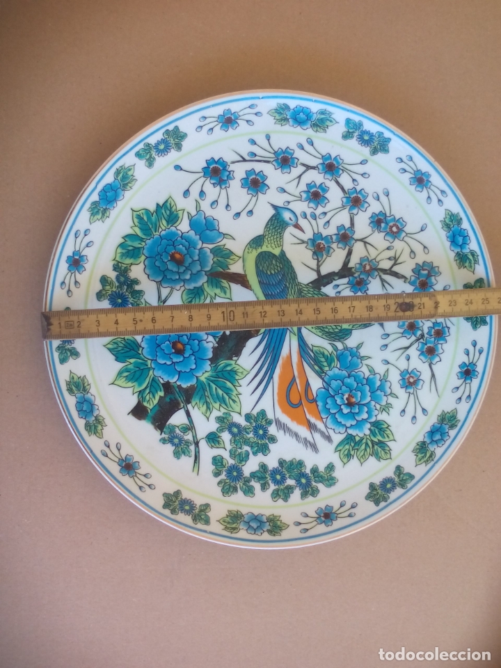 Antig&uuml;edades: PLATO DE PORCELANA CHINA - Foto 3