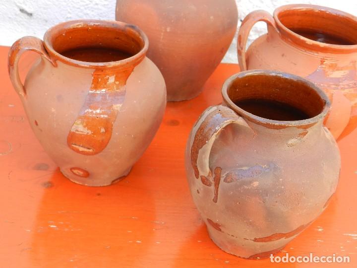 Antig&uuml;edades: LOTE 4 OLLAS DE BARRO - Foto 2