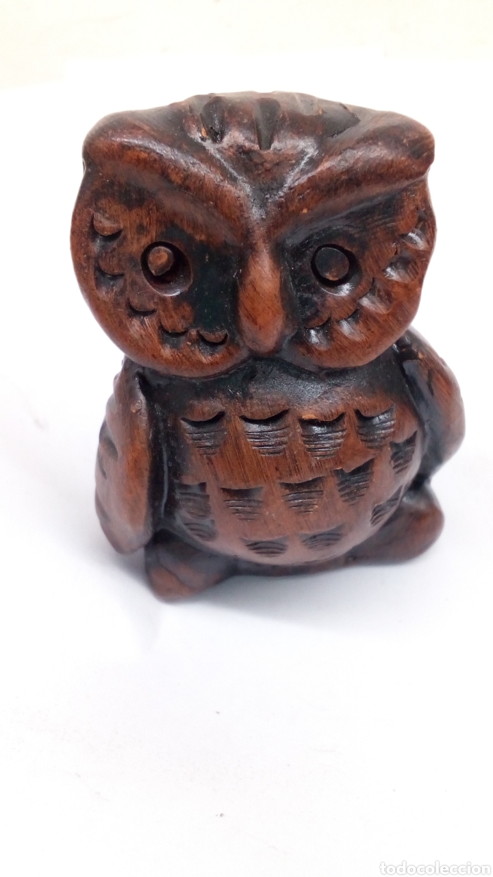 Antig&uuml;edades: Figura de arcilla b&uacute;ho - Foto 1