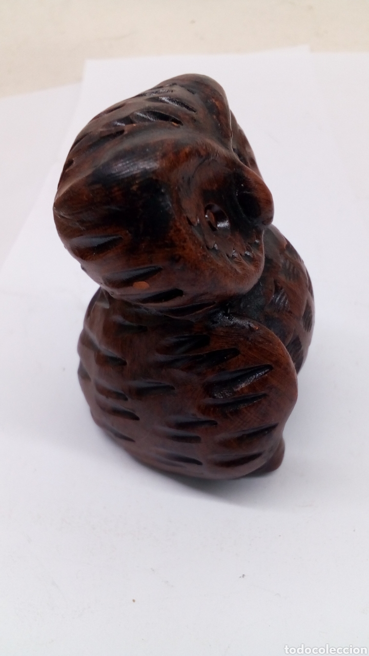Antig&uuml;edades: Figura de arcilla b&uacute;ho - Foto 2