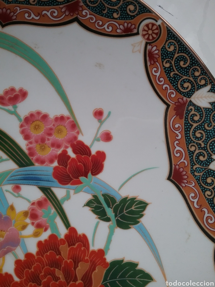 Antig&uuml;edades: Plato en porcelana china - Foto 2