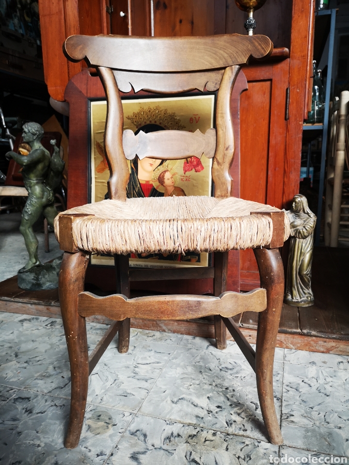 Antig&uuml;edades: silla antigua - Foto 1