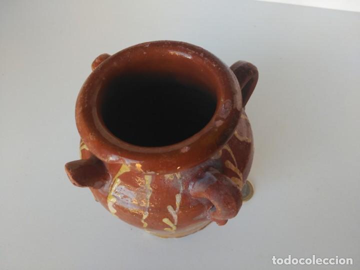 Antig&uuml;edades: Peque&ntilde;o puchero vidriado - Foto 3