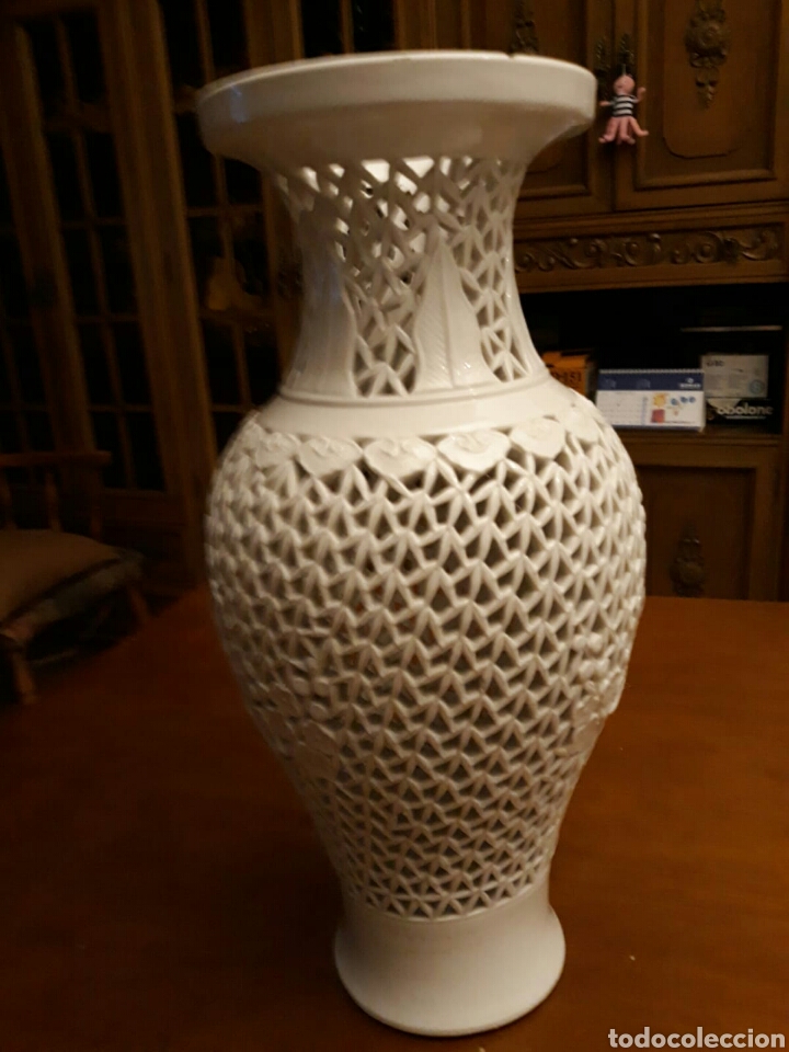Antig&uuml;edades: Jarron chino porcelana - Foto 2