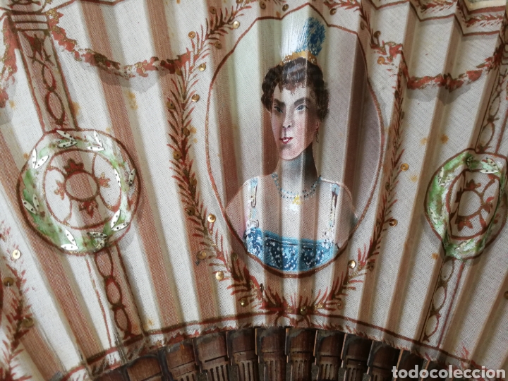Antig&uuml;edades: ANTIGUO ABANICO ISABELINO - Foto 2