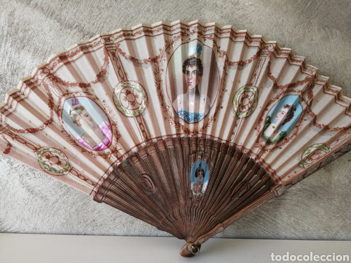 Antig&uuml;edades: ANTIGUO ABANICO ISABELINO - Foto 1