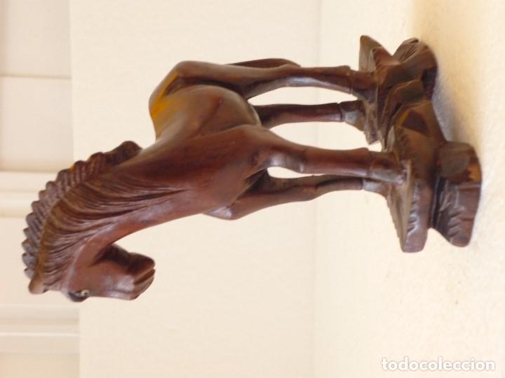 Antig&uuml;edades: TALLA CABALLO . 9X12X5CM. - Foto 2
