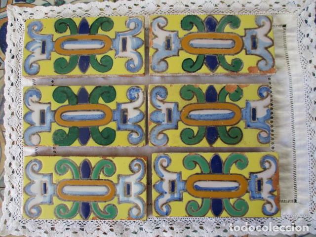 Antig&uuml;edades: Azulejos cenefas Ramos Rejano - Foto 1