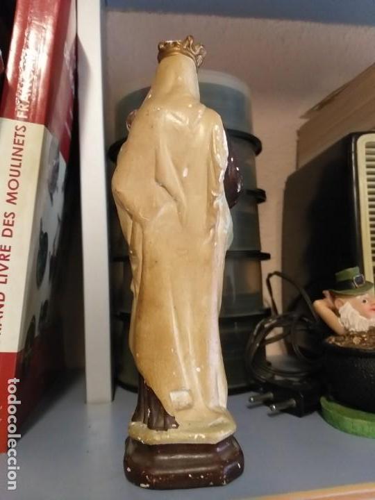 Antig&uuml;edades: virgen del carmen ( a restaurar - Foto 2
