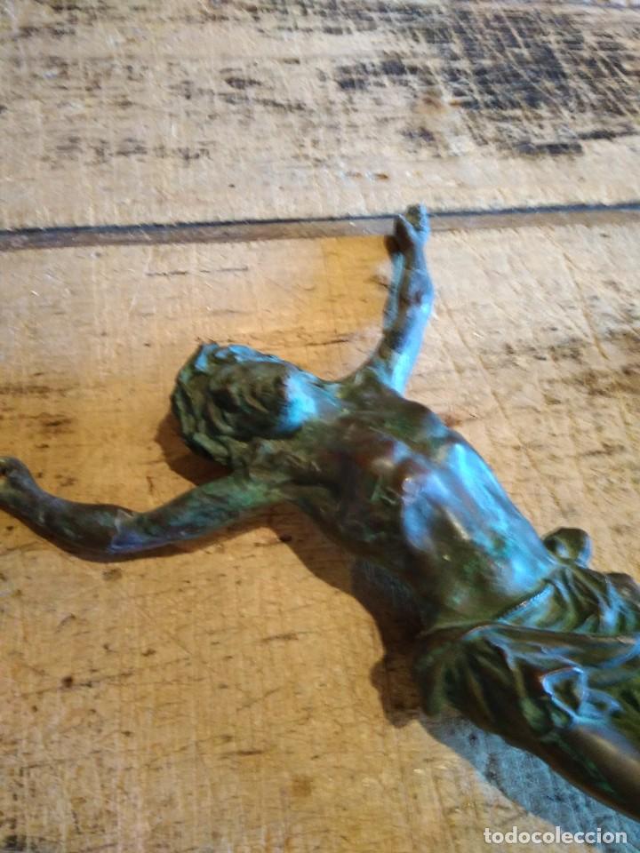 Antig&uuml;edades: CRISTO DE BRONCE ANTIGUO - Foto 6