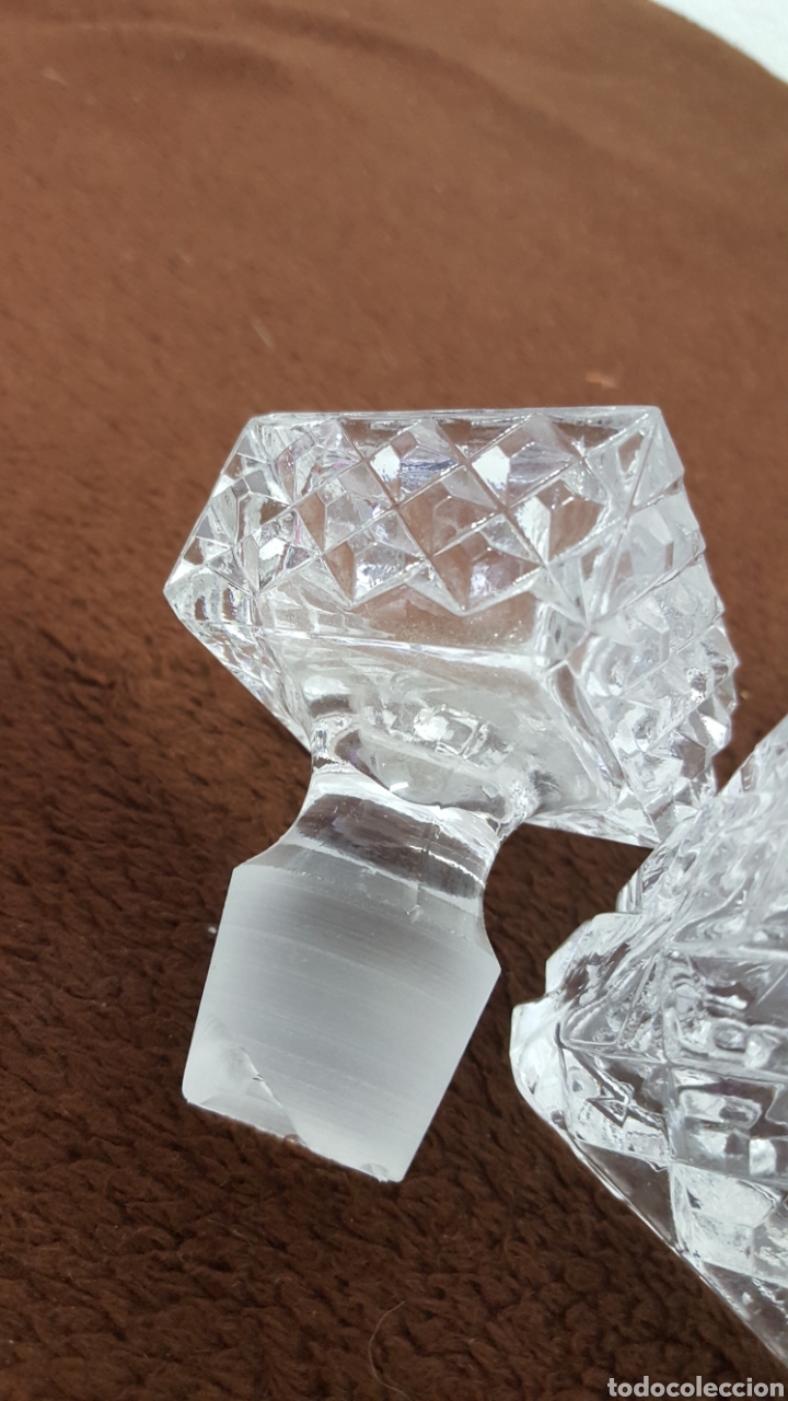 Antig&uuml;edades: LICORERA DE CRISTAL TALLADO - Foto 4