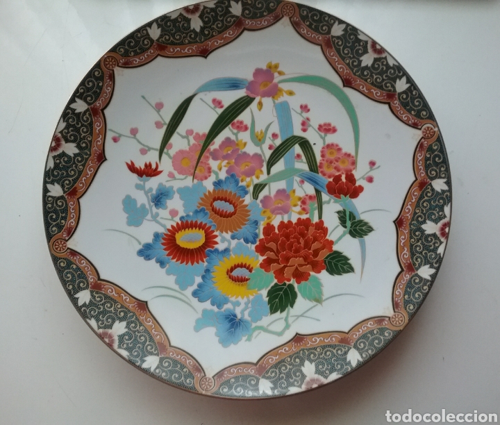 Antig&uuml;edades: Plato de porcelana china - Foto 1