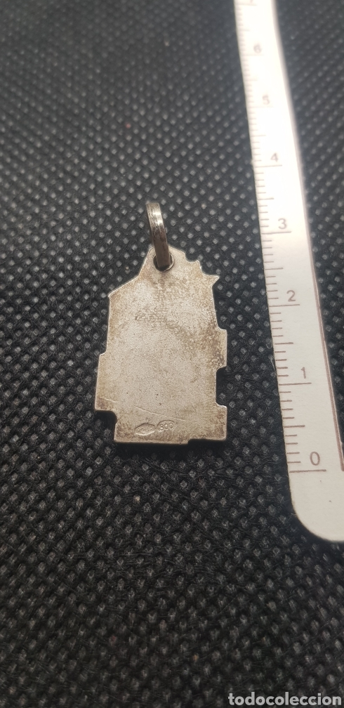 Antig&uuml;edades: Medalla religiosa con esmaltes de plata - Foto 2