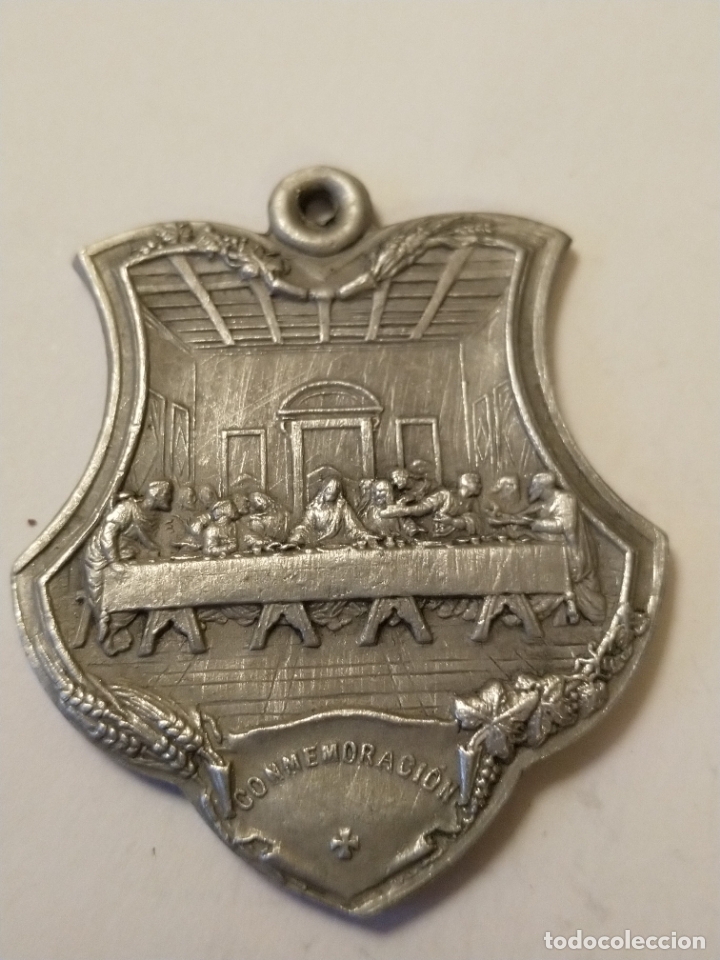 Antig&uuml;edades: MEDALLA JUEVES EUCAR&Iacute;STICOS  1907 - Foto 2