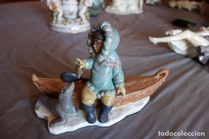 Antig&uuml;edades: Alimentando a la foca de LLADRO . - Foto 2