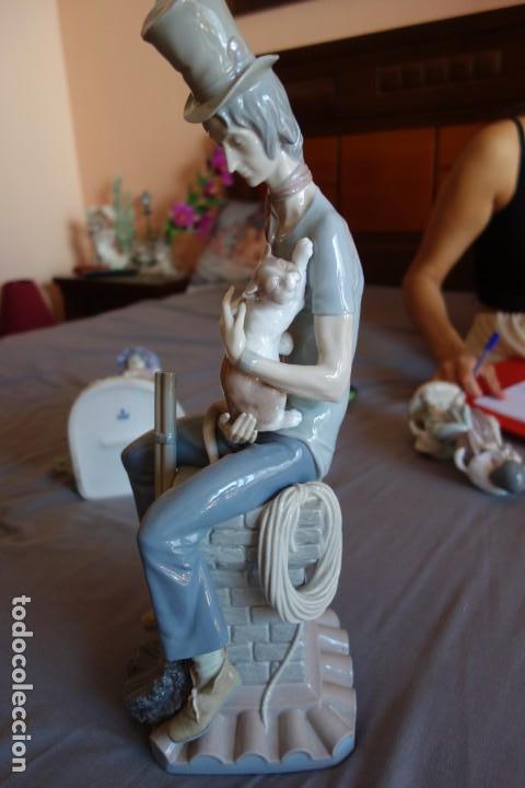 Antig&uuml;edades: DESHOLLINADOR TRISTE, de lladro, perfecta - Foto 4