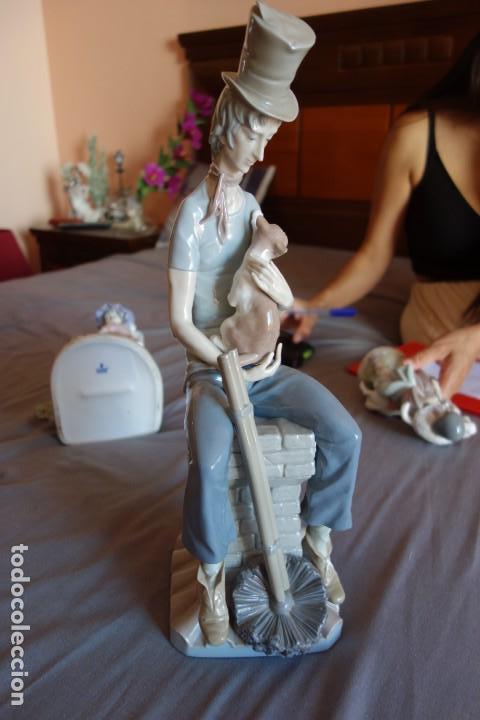 Antig&uuml;edades: DESHOLLINADOR TRISTE, de lladro, perfecta - Foto 1