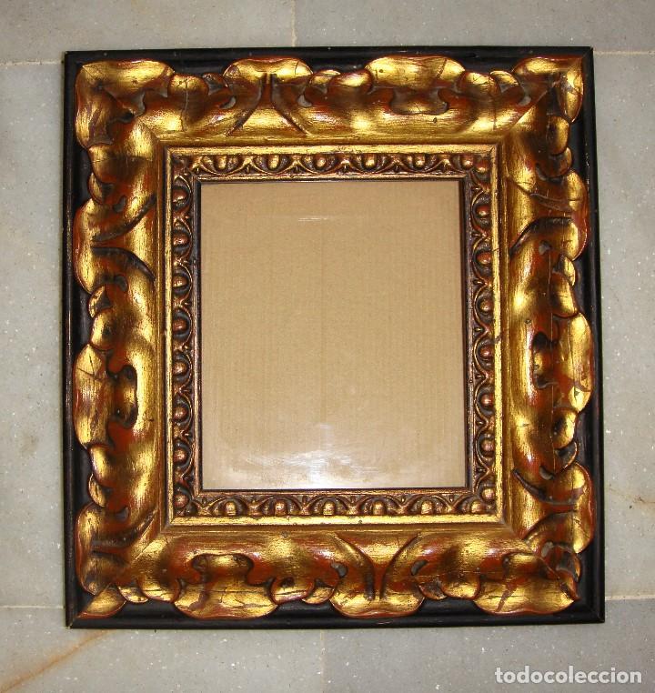 Antig&uuml;edades: Marco de madera. (30 cm x 28 cm) - Foto 1