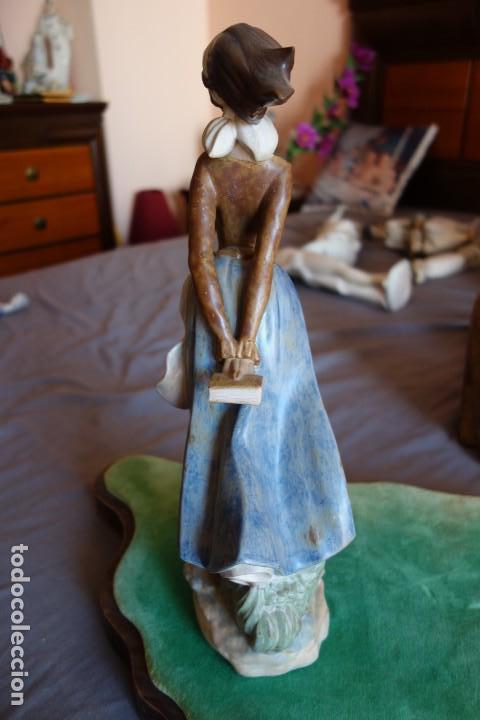 Antig&uuml;edades: Cara al viento gresporcelanico de LLADRO ,perfecta - Foto 3