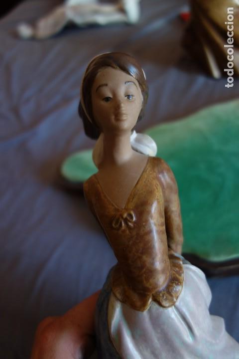 Antig&uuml;edades: Cara al viento gresporcelanico de LLADRO ,perfecta - Foto 5