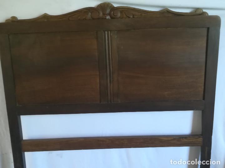Antig&uuml;edades: CAMA ANTIGUA. MADERA VINTAGE - Foto 1