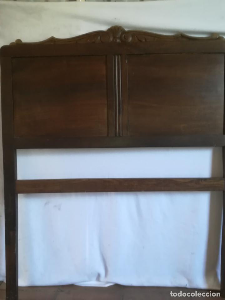 Antig&uuml;edades: CAMA ANTIGUA. MADERA VINTAGE - Foto 2
