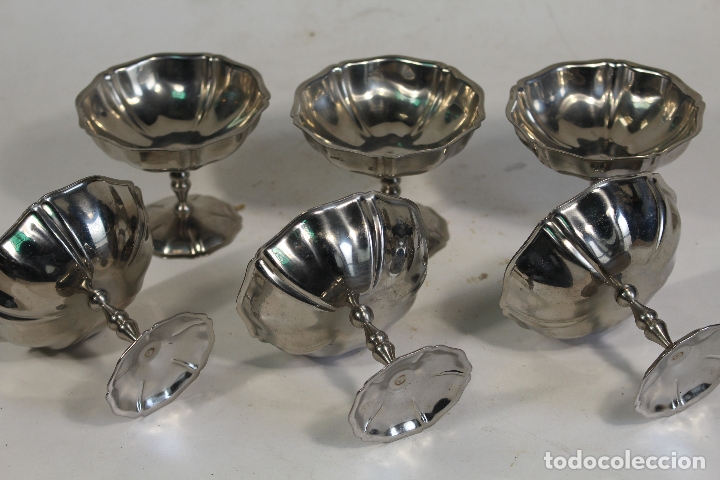 Antig&uuml;edades: 6 copas plateadas - Foto 2