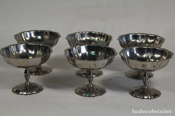 Antig&uuml;edades: 6 copas plateadas - Foto 3