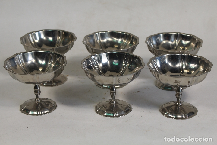 Antig&uuml;edades: 6 copas plateadas - Foto 1
