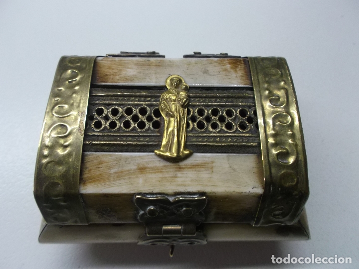 Antig&uuml;edades: joyero relijioso, antiguo - Foto 12