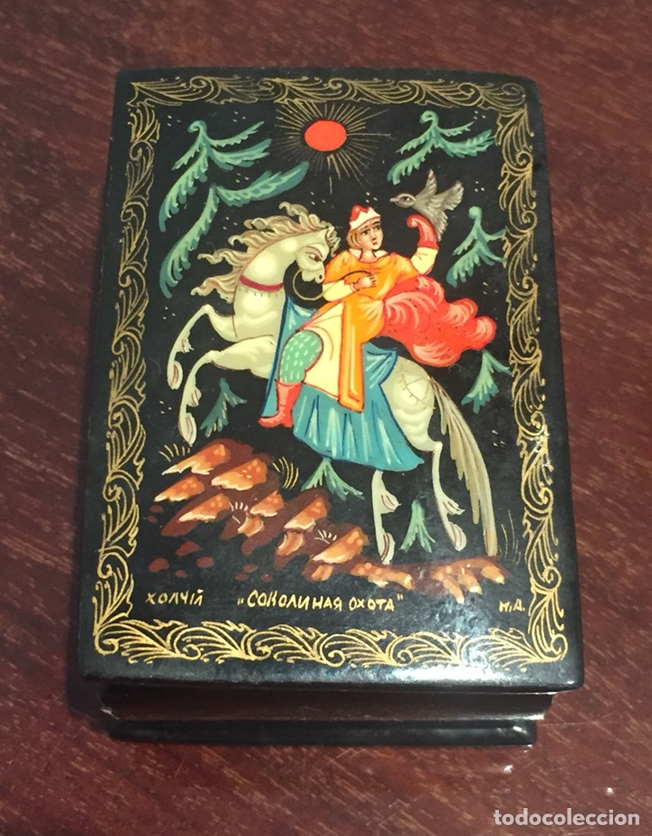 Antig&uuml;edades: PAREJA CAJAS RUSAS - Foto 10
