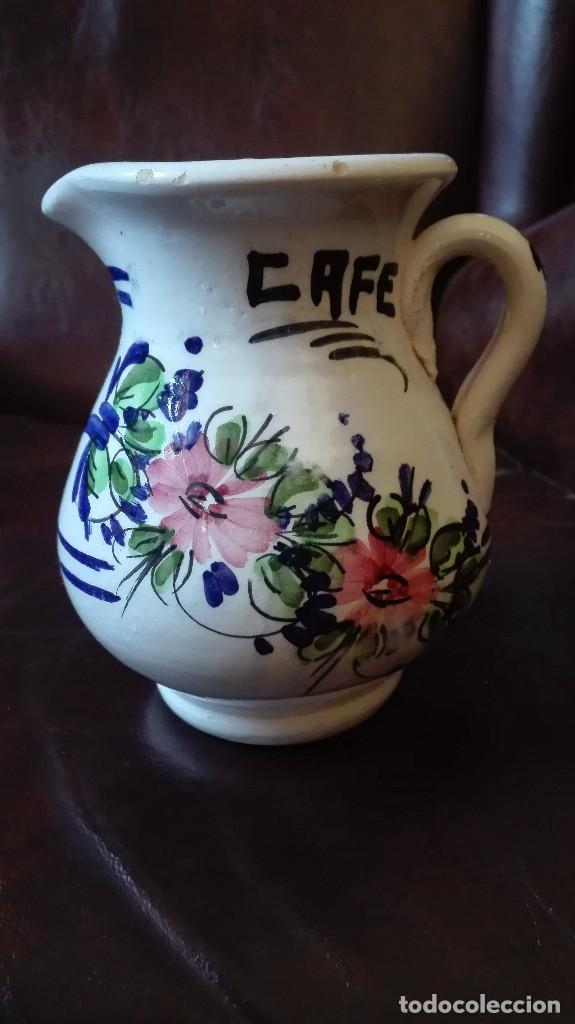 Antig&uuml;edades: Jarra de cer&aacute;mica para caf&eacute; - Foto 1
