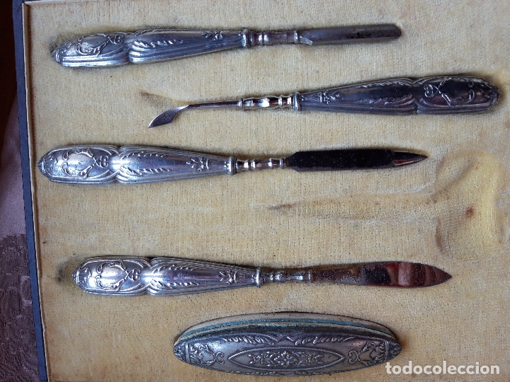 Antig&uuml;edades: Juego manicura - Foto 5