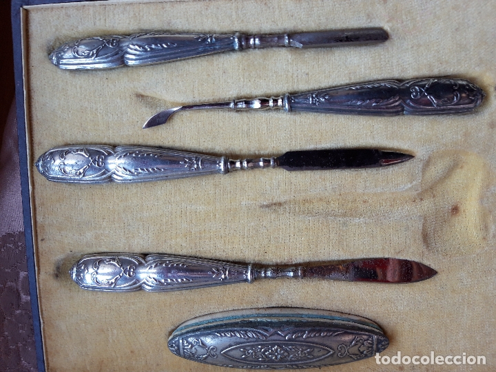 Antig&uuml;edades: Juego manicura - Foto 6
