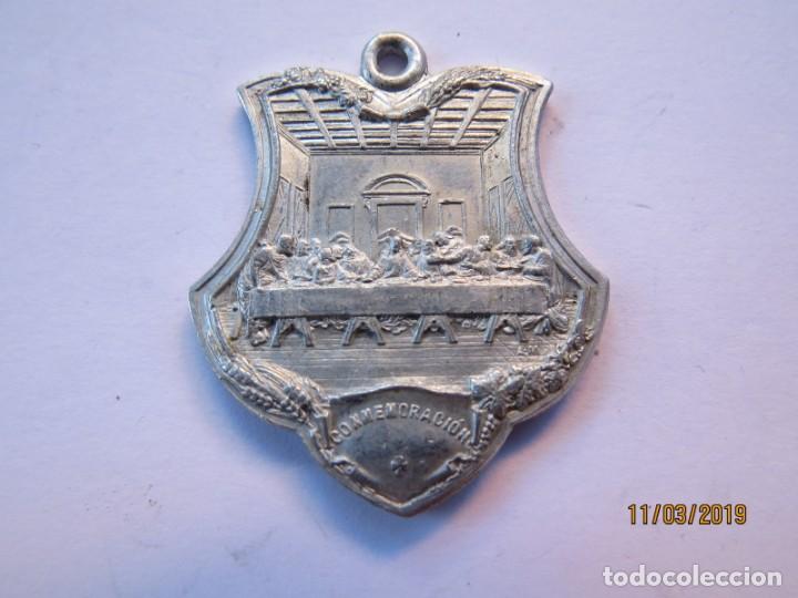 Antig&uuml;edades: MEDALLA ALUMINIO 1907-JUEVES EUCARISTICOS - Foto 2