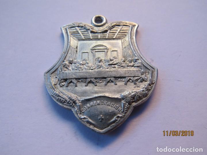 Antig&uuml;edades: MEDALLA ALUMINIO 1907-JUEVES EUCARISTICOS - Foto 5