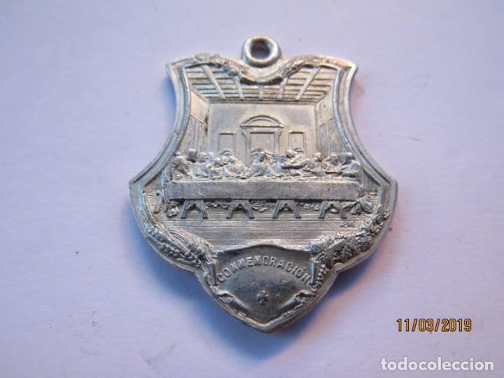 Antig&uuml;edades: MEDALLA ALUMINIO 1907-JUEVES EUCARISTICOS - Foto 7
