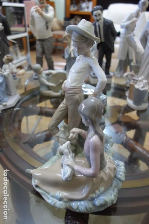 Antig&uuml;edades: Amamantado al cordero de LLADRO - Foto 2