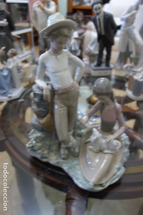 Antig&uuml;edades: Amamantado al cordero de LLADRO - Foto 1
